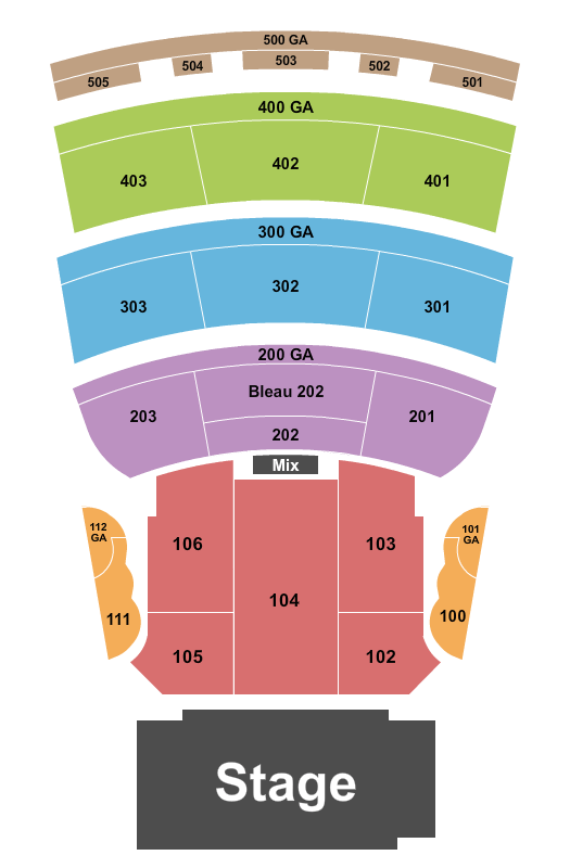 BleauLive Theater At Fontainebleau Duran Duran Seating Chart