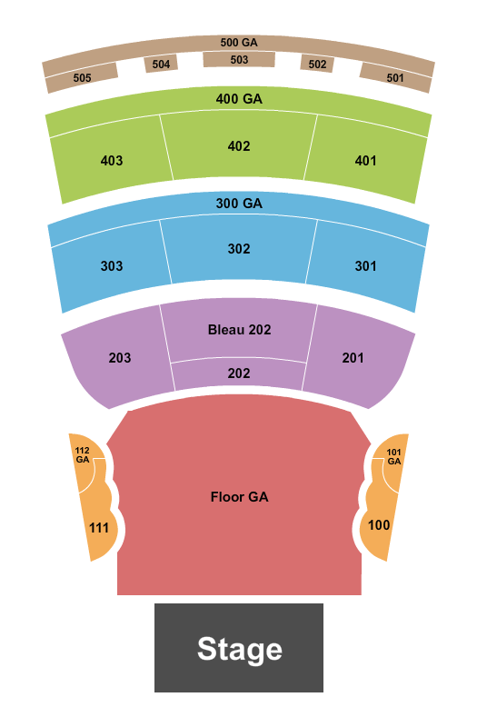 BleauLive Theater At Fontainebleau Duran Duran Seating Chart